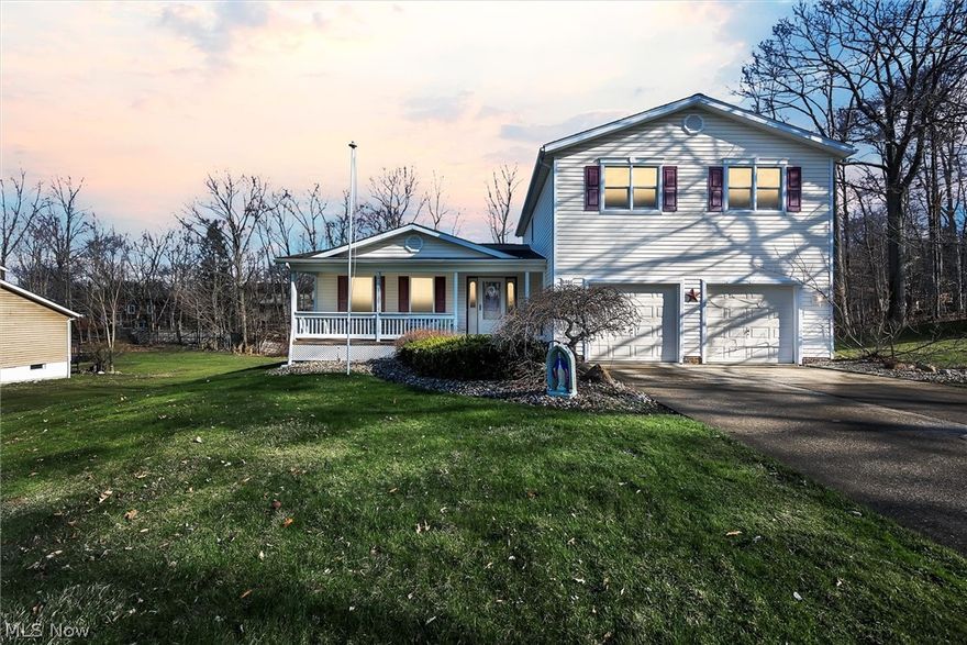 Welcome to 1051 Brookpoint Drive! This 4 bedroom, 3 bathroom colonial located in a quiet neighborhood. Lightly lived in by the owner of 30+ years. Put your feet up on and enjoy the spring breeze on your front porch, or gather with friends on your wood deck in the back that overlooks your spacious backyard. When the time is right, the basement is framed out and ready for you to make it your own. Don't miss out, schedule a tour today!