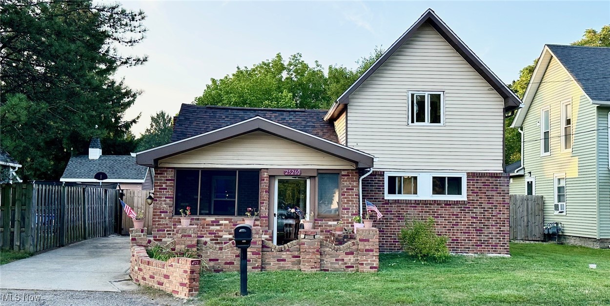 Welcome to this charming 3-bedroom, 1-bathroom home in the heart of Olmsted Falls! Enjoy the inviting front porch and the privacy of a fully enclosed backyard. The main floor features a spacious eat-in kitchen, a comfortable living room, two bedrooms, and a full bath. Upstairs, you'll find a generously sized master bedroom. Recent updates include a new roof (2025), water heater (2024), appliances (2024), and lower level waterproofing (2023). The full bathroom has been beautifully remodeled, and the entire home has been freshly painted. Move-in ready and waiting for its perfect new owner!