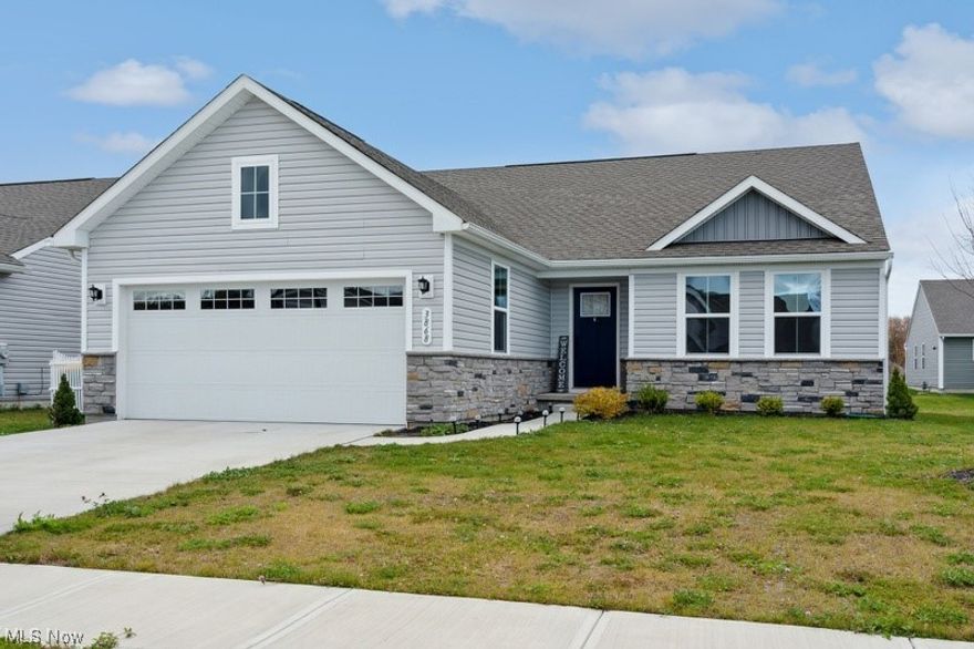 Beautiful opportunity to own an "almost" new home, without the wait of new construction! 1 year old home in the sought after Hidden Village community offers you 3 bedrooms, 2 full bathrooms and plenty of space in the 1,685 sqft layout. Excellent entertaining areas including the large kitchen which opens to the eating space and living areas. Nice full basement is just screaming to be finished into extra living areas, a home gym or office or man cave of your dreams! Classic dark wood cabinetry throughout offers a timeless appeal with modern charm with neutral finishings elsewhere leaving you all the room you need to personalize your space. Large master bedroom leads into a nice sized en suite with large walk-in shower. Good size closets and storage options throughout. Start the new year off right with this gem of a property!