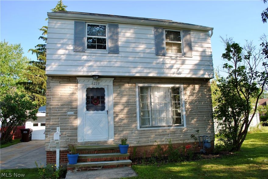 Welcome home to this beautiful 3 bed 1 full bath Parma Circle colonial!  Are you looking for that perfect location?  Walking through the front door you will love the beautiful hardwood floors that flow throughout the family room and dining room!  The eat-in kitchen offers plenty of cabinet and counter space and comes with the appliances! Upstairs you will find hardwood floors that flow throughout the 3 bedrooms.  The full bathroom is clean and updated!  The partially finished basement offers plenty of storage and an extra living space! The backyard offers a nice space to hang out with a full privacy fence! Recent updates include the roof, electric panel, and the whole house has been recently painted top to bottom!  This beautiful house is ready for you to make it your own!  Call you favorite Realtor and schedule your appointment today!