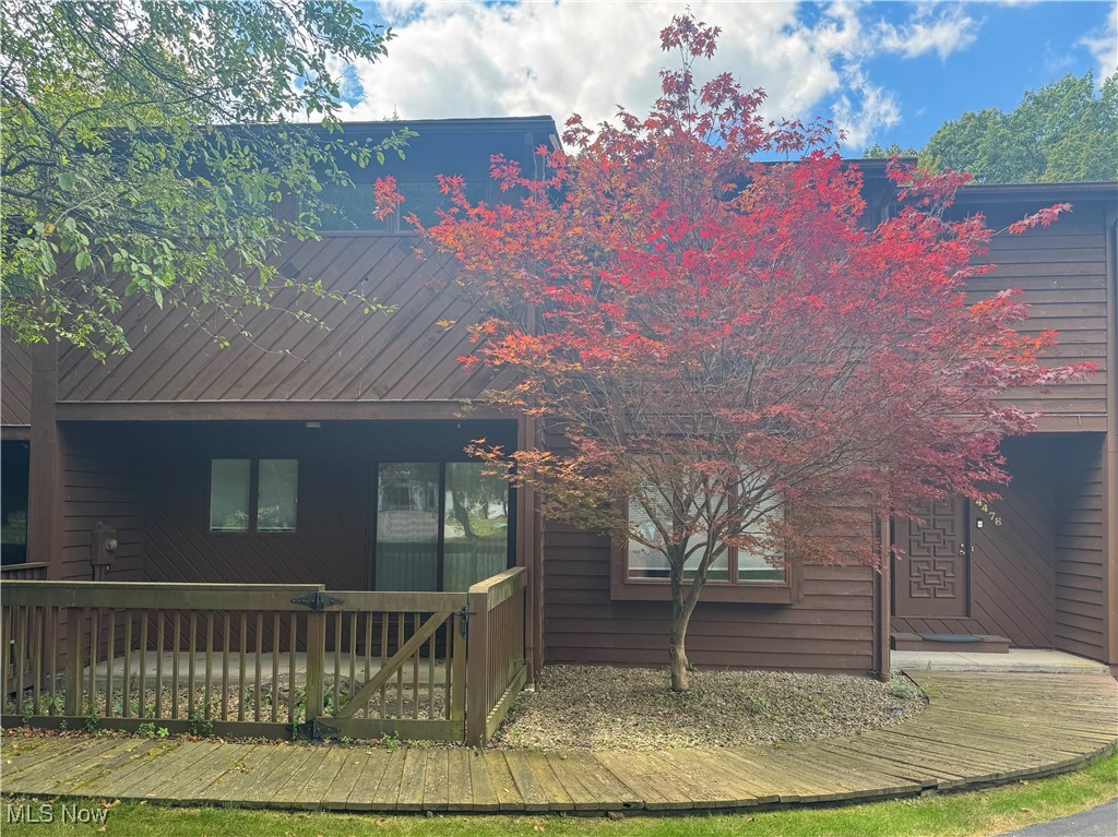 This is a rare opportunity to own a completely updated, open-concept condo nestled in a fantastic neighborhood overlooking Lake Newport and Mill Creek Park. With over 2,300 square feet of beautiful space, there is plenty of room for living and entertaining in style. This unit features two master suites - one conveniently located on the first floor and one on the second. Both include large bathrooms with a soaking tub, a walk-in shower, and a double vanity. Nice walk-in closets, too! The eat-in kitchen is tastefully updated and includes all appliances. The deck is the perfect spot to enjoy summer and fall nights. Other highlights include a first-floor laundry room, a finished basement, a security system, and a two-car attached garage. This condo has it all and the location is key - close to Route 224 and in the Boardman school district. Don't wait! Schedule a tour before it's gone.
