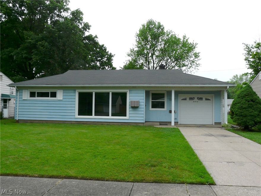 Amazing and Expanded ranch in Parma Hts with lots of recent updates!  Notable features include:  new paint throughout 2018; new carpet throughout 2018; new tile flooring in kitchen; hardwood flooring in master suite; newer stainless-steel refrigerator and microwave; new toilets; new windows – triple pane, argon filled, low E-2 2015; LED lighting throughout; all walls and attic are insulated and a completely fenced in back yard 2015.  The addition can be used as a large master suite – with a walk-in cedar closet, full bathroom and wood burning fireplace or can be used as a family room.  The fenced in back yard has a storage shed and a built-in grill in the fireplace.  Washer and dryer are included also!  One Year HMS Home Warranty included for your peace of mind!  Come see this affordably priced home before it’s too late – Call Today!