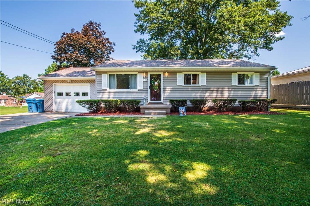 Looking for that modern ranch style home that gives you that cozy feeling when you come home? Then look no further! Move in ready, this home will give you beyond the peace of mind feeling with all of the new updates it has to offer. From the new roof being installed in the summer of 2020 to the updated plumbing with a sump pump that was just put in this year (2021). The spacious living room leads right into the eat in kitchen. All three bedrooms are conveniently located on the first floor. The first floor bathroom shower was just updated in 2020. The heated garage leads into the attached sunroom. This home also has two separate lots that are included, giving you plenty of additional outdoor space. Within walking distance to Silver Creek Metro Park, this perfectly located home is ready to be yours!