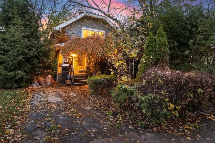 Do you dream of owning a home that tells a story — one filled with timeless character, beautiful craftsmanship, and endless potential? Welcome to 3244 W. 86th Street, a hidden gem nestled in a quiet Cleveland neighborhood just minutes from I-90 and I-71. This home blends original charm with thoughtful updates, offering the perfect canvas for your personal touch. Step inside to discover a spacious living room anchored by a stunning 10-foot picture window that floods the space with natural light. The room’s warmth is enhanced by the original hardwood floors. Just beyond, the large formal dining room provides plenty of space for entertaining family and friends, with room to host dinners or gatherings year-round. The primary bedroom is exceptionally spacious, featuring two large closets and a beautiful 8-foot window that fills the room with sunlight. Throughout the home, you’ll find built-in storage and charming original details that make each space feel special. Improvements include updated windows and electrical, providing peace of mind while preserving the home’s vintage character. Three original leaded-glass windows remain, casting a soft, classic glow that adds to the home’s charm. Outdoors, you’ll enjoy the private backyard perfect for relaxing. The established garden is also visible from the dining room’s window seat — a perfect spot for morning coffee or quiet reflection. With its combination of character, comfort, and potential, this home is ready to be loved again. Don’t miss your chance to make 3244 W. 86th Street your own and add the next chapter to its story.