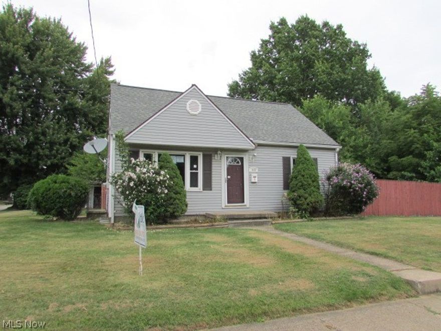 Two bedroom bungalow with finished basement includes rec room and two additional rooms that could be 4th & 5th BR.  Eat in kitchen.  Nice corner lot w/wood privacy fence.  Property sold  AS IS.  Equal housing opportunity.  FHA insurable w/escrow per HUD appraisal.