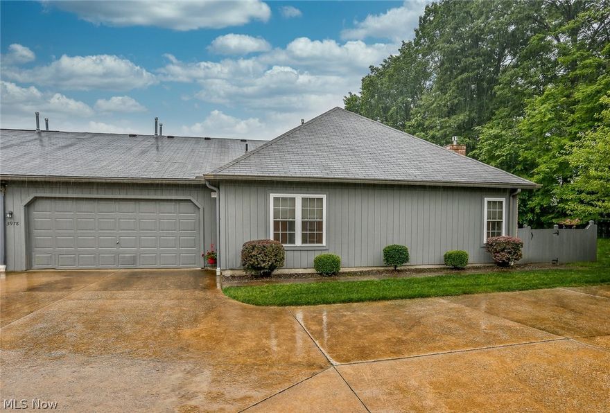 Absolutely wonderful ranch style condo in the highly desirable Villas at Oregon Trails Condo Community. This great location is close to schools, shopping, dining, parks and much more. Peacefully located toward the back the community with additional guest parking right next to the unit. These owners have completed many updates since purchasing the condo in 2014 including new flooring throughout, new double hung with full screen windows, light fixtures, kitchen appliances, hot water tank, thermostat, both bathrooms completely renovated, and much more. The kitchen is very spacious and shows offer a gorgeous glass tile backsplash, quartz counter tops, trayed ceiling, and new cabinet handles, glass top range. Many light switches changed to dimmer switches. Second bathroom has full tub with shower. The private patio faces the woods and offers a relaxing area to enjoy the birds and flowers. Two car garage with new opener and attic space above with new stairs offers additional storage space. N