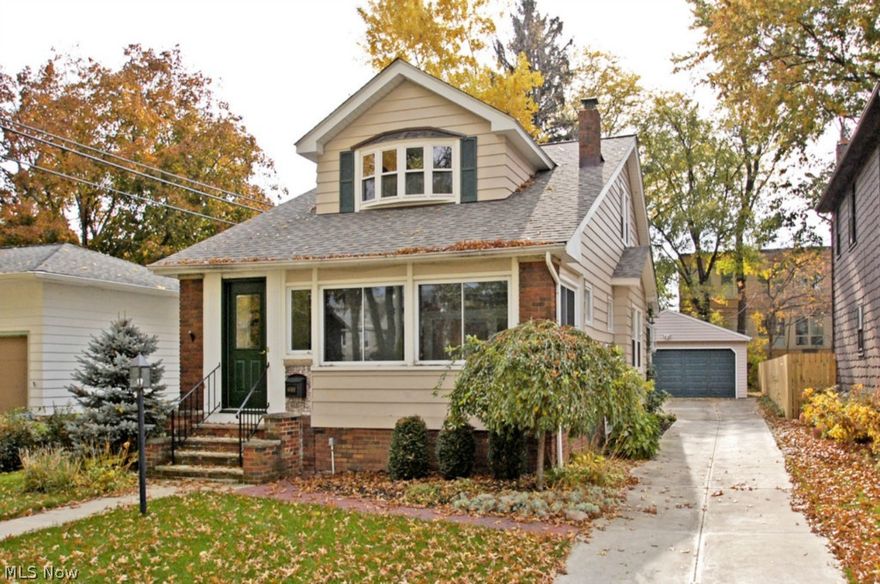 16001 Lucille in West Park sits on a classic tree lined street and offers the most convenient and walkable location in West Park.  This home is loaded with every mechanical upgrade you can imagine.  Since 2009 the Roof, Funance & A/C, Hot Water Tank and Windows have all been replace.  There is also glassblock windows in the basement, an updated electrical panel and newer concrete driveway and walks.  Inside the first floor offers large living spaces with beautiful wood work and built-ins, an updated kitchen with all of the appliances, and 2 bedrooms and an updated full bath.  Upstairs there is two larger bedrooms, and master with 2 walk-in closets, and a second updated full bath.  The basement is clean as can be offering plenty of storage, a nice laundry area and a large L-shaped fully finished family or rec room.  Outside there is an enclosed porch up front and a large yard and patio in back.  You will also find a huge 2.5 garage that is about 10 years old in back.  Make this meticulo