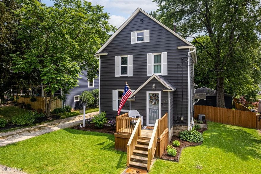 New Listing in the Heart of Wadsworth!
Move right into this beautifully remodeled 3-bedroom, 1.5-bath colonial that's completely move-in ready! This charming home features an open-concept kitchen and dining area, a spacious bonus room upstairs, and numerous updates throughout. Enjoy peace of mind with newer roof (2017), H2O tank (2020), sump pump (2020), gutter guards (2019), and newer windows (2010).
The kitchen is a showstopper-featuring new countertops, sink, faucet, breakfast bar, and freshly painted cabinets. You'll love the updated bathrooms, including a full upstairs bath with his and her sinks and a newly refreshed half bath on the main level. The painted basement, Bilco door, and freshly installed flooring throughout add even more appeal.
Let's not forget the rare gem-a heated 3-car detached garage (26x32) that's perfect for storage, hobbies, or your dream workshop!
This home blends classic charm with modern updates-don't miss your chance to call it yours!'