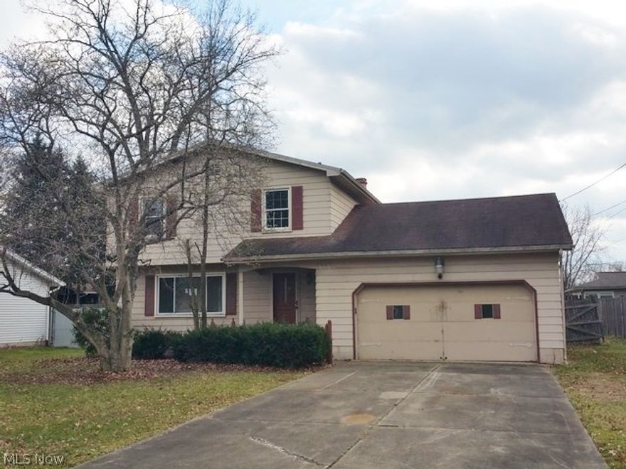 If space is what you're looking for, look no further! The exterior of this lovely 2 story home features a large, 2 car garage, plenty of outdoor space and a spacious deck. The interior then has wood flooring, bright rooms, a bright white kitchen, a living room AND a family room. A full basement is perfect for storage or could be finished for even more space.  Don't miss out on this great property; see it today!