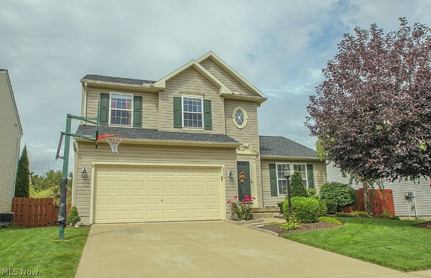 Welcome Home to this beautiful Brunswick Colonial! Many updates & desirable features inside & outside! The first floor hosts a perfect space to entertain. Welcoming 2 story foyer & sprawling vaulted great room w/ cozy fireplace that opens to the to the eat-in kitchen w/ stainless steel appliances. The slider leads to the awesome backyard w/ deck, patio & is fully fenced offering a great space for kids & pets to play! Convenient 1st floor laundry room & powder room. The 2nd floor boasts 3 bedrooms & 2 full bathrooms all with fresh paint & new plush carpet! Vaulted master bedroom w/ en-suite bath. Enjoy the freshly painted & newly carpeted finished basement! The irrigation system enhances the nicely landscaped yard. Updates include Brand New Roof (2014), new oven (2014), hot water tank (2012), fresh neutral paint & new carpeting, freshly stained fence & much more! Conveniently located near schools, shopping & quick highway access! A must see!