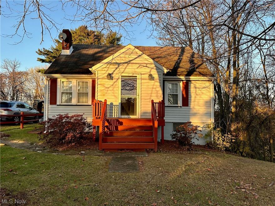 Cape Cod in convenient location. This home welcomes you into an expansive living/dining combination with a bar that connects the kitchen. The kitchen is large and perfect for preparing holiday meals. Off the kitchen is a large family room with large windows that provide an abundance of natural light. The first floor also consist of a large bedroom and bathroom upstairs. You’ll find two more spacious bedrooms the lower level features, a full bathroom and a potential fourth bedroom. Outside there’s a large lot perfect for activities and an oversize two car garage. Home also has a brand new HVAC system.