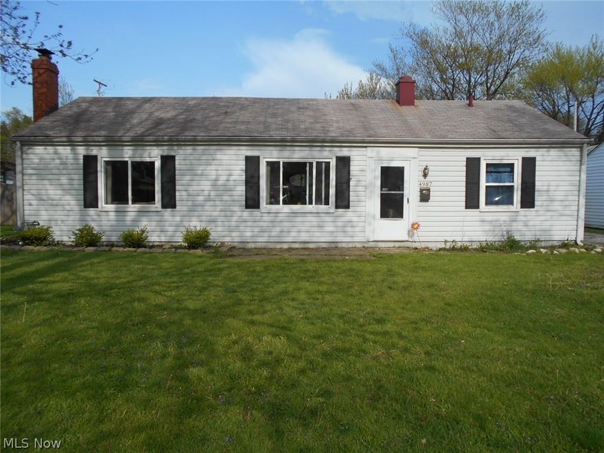 Welcome to this cozy ranch on a double lot. Step into the bright & airy dining area which opens to the kitchen w/ lots of cabinet & counter space. The Living room has a brick fireplace and windows around. This room opens to a spacious office or BDRM. The Master BDRM  & an additional BDRM are adjacent to the remodeled full bath. This home is filled with light w/ windows everywhere! Newer carpet, paint & laminate flooring. Huge fenced yard, 2 car garage w/ heater. Lovely quiet street!