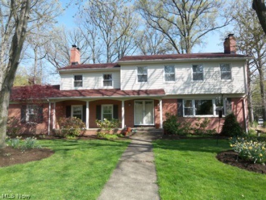 Spacious 2685 SQ FT home in quiet area near Stan Hywet. There are 3 bedrooms, 2.5 baths, family room and formal dining with 2 fireplaces. A retro styled eat in kitchen has glass tile back splash, stove and dishwasher. A full bath and laundry (includes washer and dryer) are also on the first floor. It comes with an attached 2 car garage and a fenced in backyard. One year lease. Available December 1, 2019. Pets ok with and additional deposit.