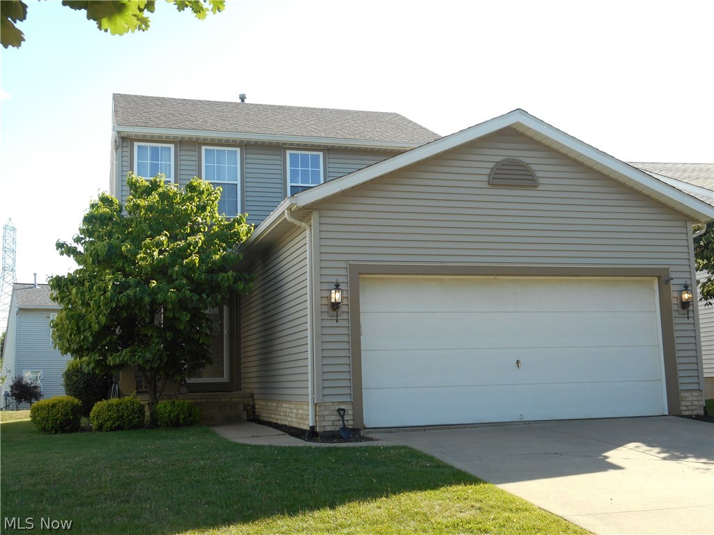 Fantastic find in popular Coventry Crossings! Neutral, clean and meticulous 3 bedroom colonial has been well maintained. The first floor features a totally open floor plan of the great room, dining area, and kitchen plus a powder room. Sliders off the dining area lead you to a good sized deck and nice backyard. Nice closet space in each of the bedrooms. Vaulted master offers master bath with double vanity and double closets. Finished basement offers fireplace and lots of room for storage. Newer roof (within 5 years), A/C (2014), hot water tank (2015). Development activities are offered for those who wish to participate. Don't wait!