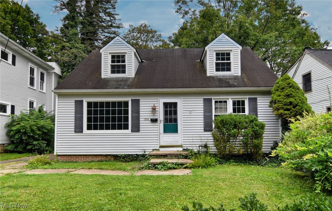 Adorable Cape Cod on a quaint, tree lined street in the heart of Chagrin Falls. This 3 bedroom home offers 2 first floor bedrooms, newly waterproofed basement with sump pump 4/2025, new geothermal HVAC 4/ 2025, newer windows, and hardwood floors throughout. This home has endless potential and awaits your personal touch. Easy walking distance to the grocery store, bars, restaurants and shops.