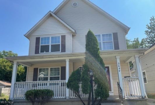 Great opportunity to buy this two story fixer upper built in '2000, located in Cleveland, OH and sitting on a .129 acre lot (40x140) with a detached garage. The interior has 1400 sq. ft. with 3 bedrooms and 1.5 bathrooms, living room, kitchen and formal dining room, plus a full basement.