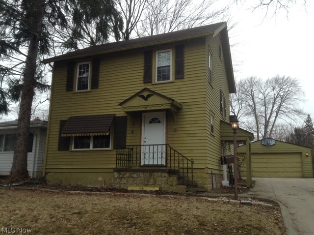 Don’t judge a house by its color! You need to come inside this 3-4 bedroom colonial to appreciate. Eat-in kitchen features new flooring, countertops, garbage disposal, breakfast nook, pantry. You will then walk into the formal dining room with a lot of light from windows. Large living room features archway from D/R, large showcase wall for your favorite pictures, special items. Upstairs features updated large bathroom, 3 bedrooms with h/w floors and even a 4th possible bedroom on the 3rd floor. Basement features waterproofing, rec room with Nature Stone floor. There is even a sun room off the back of the house with gas fireplace overlooking the stamped concrete patio in the backyard which is fully fenced. Huge (22 x 25) garage has plenty of storage. Most windows have been replaced along with exterior doors. Walk to the new Jr. and Sr. high school.