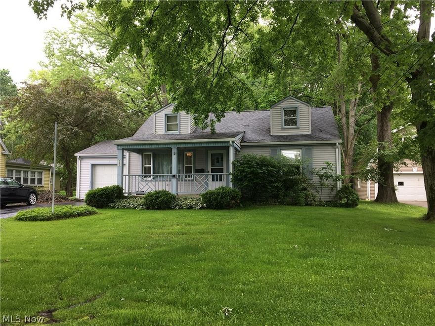 If you can paint and clean this will be a charming home on a tree lined Poland street.  3 bedrooms, knotty pine kitchen and dinette. Full basement.  Unfinished 2nd floor.