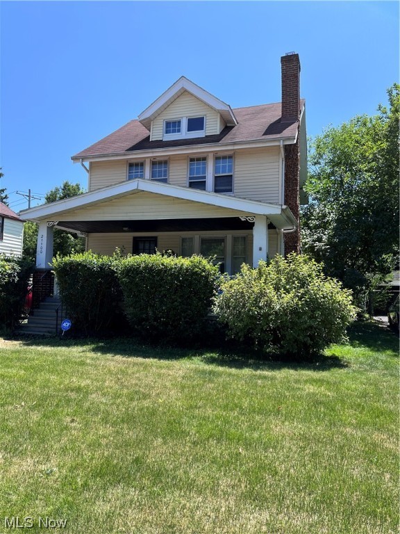 Great investment opportunity! This property boasts a long-term tenant and a spacious, charming home with a lovely front porch. The house has been well-maintained and features a large dining room and a spacious kitchen with plenty of storage space. Additionally, there is a convenient small office located off the kitchen. On the second floor, you'll find three large bedrooms and a bathroom. The full basement provides even more storage space, and the property also includes a one-car detached garage. Buyer to assume POS. Tenant paying $950 + All utilities. Potential rent increase $1250-1300.