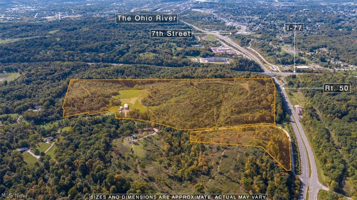 This property is located at Rt. 77 and Rt. 50. With the location traffic count and visual exposure, it is one of the prime properties in the state for commercial development. All utilities are available on site.