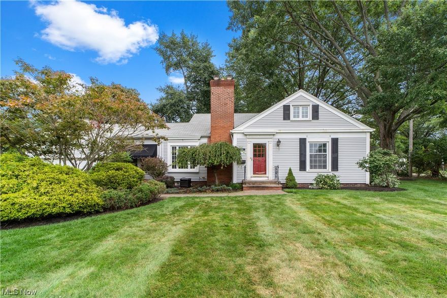 Welcome home to this charming cape cod on a double lot in a quiet neighborhood! Large living room with nice natural light. Office tucked away and private. Kitchen and dining room flow with slider leading to outdoor space. Two large bedrooms and renovated full bath finish off the first floor. Second floor is a large suite with full bath and plenty of storage. Basement with partially finished large space with cabinets and extra refrigerator! Laundry room and half bath also in basement. Outdoor space has stamped concrete patio and large engineered decking that will never have to be stained! Bonus three season room off deck to enjoy even rainy days outside! The back yard is amazing! Located conveniently close to highways, shopping and restaurants! Schedule your showing today!