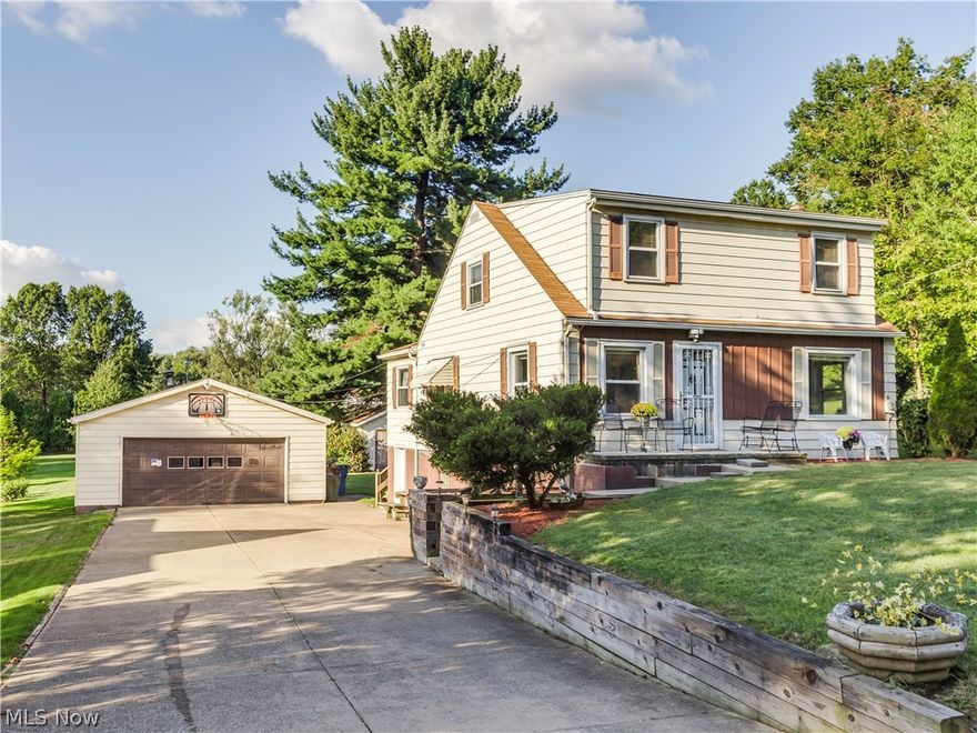 Welcome to 1015 Ironwood, this cape home, 3 bedrooms and a 2-car garage. Front step and patio welcome you into the living room, BRAND NEW carpeting through-out this home in a neutral color make decorating every room easy and updated. Kitchen is complete with all appliances and features nice storage space and loads of counter space to prepare mealtimes. Dining room right off the kitchen is great for entertaining and sliders open to the enclosed sun room which in turn open to the back deck area perfect for entertaining small to larger groups at a summer barbecue. A bedroom is located on the first floor which is great for a one floor living, full bathroom with great counter space complete the main floor. Upstairs enjoy 2 bedrooms both with nicely sized closets and very private. Full basement, 2 car detached garage, storage shed, great yard and wonderful deck complete this home that is great for any season to entertain or relax and enjoy!