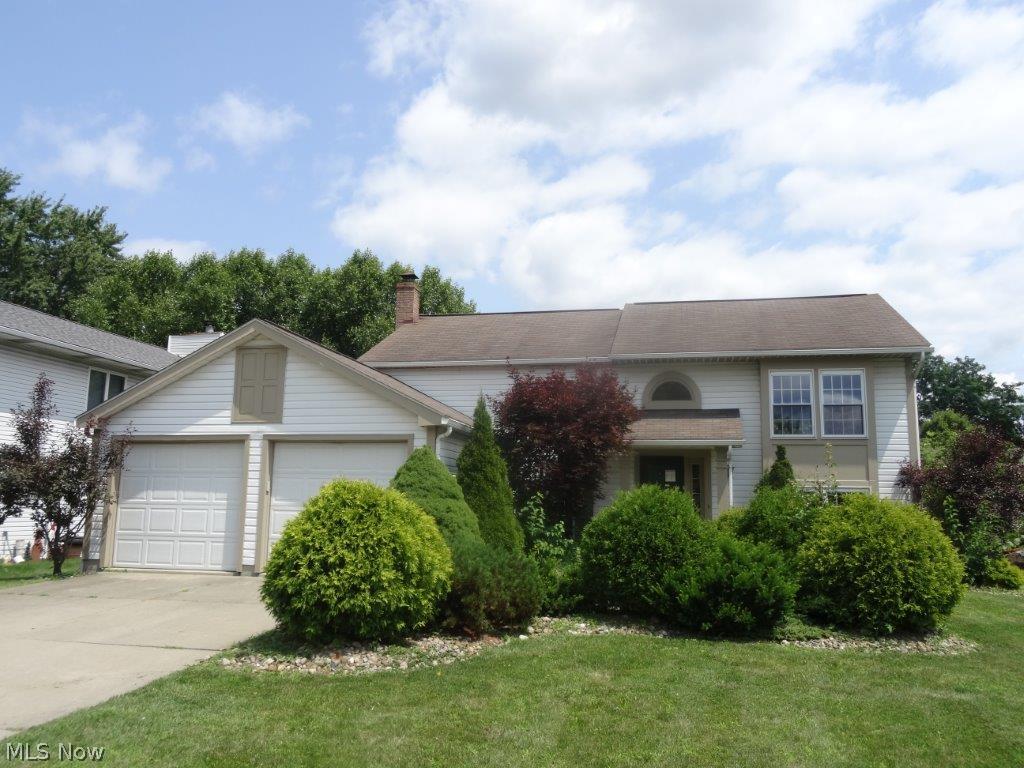 Absolute gem in Kelsey Creek Estates. Take advantage of a rare find in Cuyahoga Falls with this newer bi-level home completely updated inside. Spacious home features 4 bedrooms and 2 full baths, modern updated bathrooms, and kitchen complete with new stainless steel appliances and granite countertops! Brand new paint and carpeting throughout the house, and a fully finished basement with fireplace. Living and dining room feature vaulted ceilings! Nice lot and back yard with deck ready for entertaining. Don't miss out on this great home!