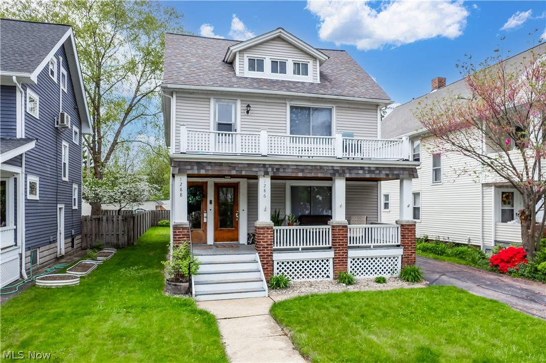 Discover this stunning 5 bedroom, 2 bathroom duplex located in the heart of Lakewood. This property includes two beautifully renovated kitchens and bathrooms, offering modern convenience and style in both units.
The highlight of this home is the fully furnished attic, providing a versatile space for relaxation or entertainment. The backyard features a lovely patio and a private yard, perfect for outdoor gatherings or a peaceful retreat.
Additional features include a two-car garage, a welcoming front porch, and a second-floor balcony, offering plenty of space to enjoy the outdoors. The home also includes to vinyl siding and a newer style roof, both in great condition. And finally, this home is complete with central air, as well as newer water tanks and furnaces.
Don't miss the opportunity to own this exceptional duplex in a desirable location.