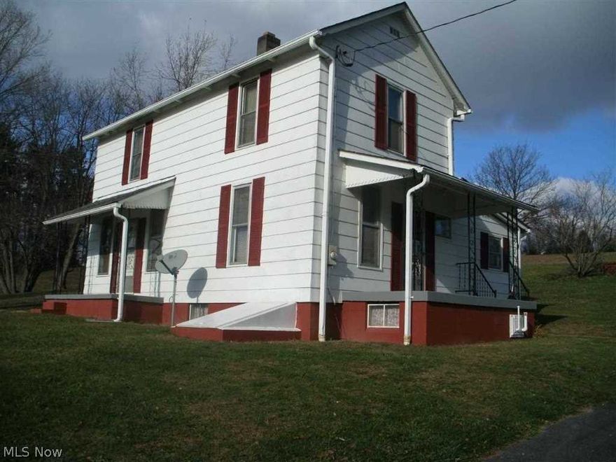 This 1920s home was put on a new full basement foundation in the 60s. The roof is about 6yrs old as well as the updated kitchen. County put in new septic when St Rt 149 was widened.