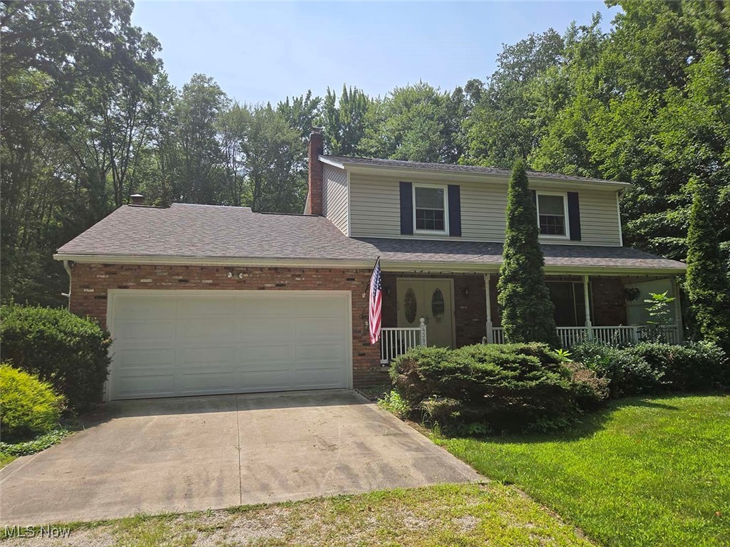 Very well maintained 4-bedroom, 2.5-bathroom, two-story home. Home features include a family room with a gas fireplace, large eat-in kitchen with appliances, living room, dining room, foyer, basement, front porch, back patio, a 30 x 36 barn/workshop, storage shed, breaker electric, well, and septic. Updates include a roof in 2024, windows, furnace and central air (2 years old), front door, garage door with opener, ceiling fans, vinyl siding, and appliances. The home also features solar hot air panels for extra heat savings.