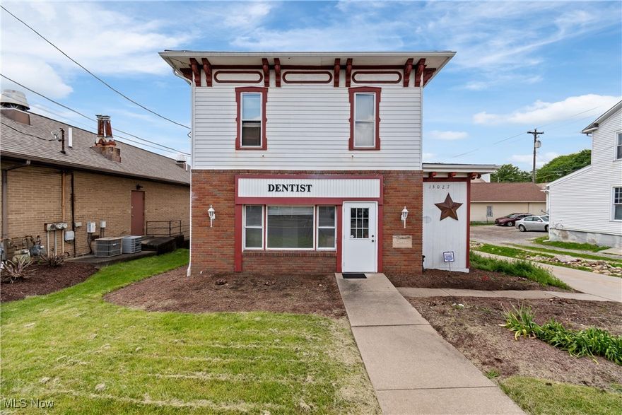 Opportunity Knocks! This is an extraordinary investment opportunity to own two separate commercial buildings in a high-traffic area of Lake Township. Zoned Village/Commercial, the properties offer a multitude of possible uses, making them ideal for investors, business owners, or those seeking a mixed-use income property. Located at 13207 Cleveland Ave NW and 3540 Edison St NW, both buildings are positioned for visibility and convenience, with a traffic count exceeding 10,000 vehicles per day on both Route 619 and Route 91. 13207 Cleveland Ave NW was most recently utilized as a dental office on the main floor and features a 12-course basement for additional storage. The roof is approximately seven years old, and the building has updated wiring and electrical boxes. 3540 Edison St NW is currently home to an antique shop, offering charm and functionality. Combined, the two buildings also include three residential apartment units, one of which is currently leased on a month-to-month basis, providing immediate income potential. The properties share a paved parking lot located on the Cleveland Ave parcel, offering 13 total spaces with access from both Brunner Ave NW and Cleveland Ave NW. Taxes and square footage listed include both buildings, which are being sold together. This unique dual-building package offers tremendous flexibility for office, retail, medical, or other commercial uses, all in a thriving and accessible location.