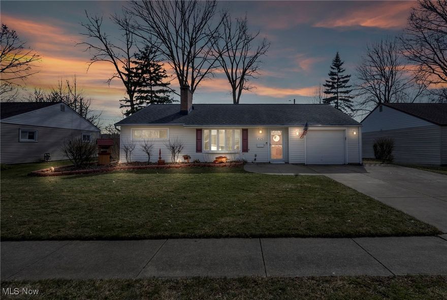 Exceptional one floor living at its finest...3-bedroom, 2 full bath
ranch homes on desirable street, available for fast occupancy! Pride
of ownership shines throughout, w/thoughtful updates & seamless
expansion that adds both style & function. Heart of the home is a
stunning, light-filled shaker-style kitchen—expanded to include a
family room & full bath addition—creating the sought-after open
gathering concept perfect for modern living. Gourmet chefs will be
inspired by the bright white cabinetry, premium quartz countertops,
top-tier appliances, all enhanced by a solar tube for even more
natural light. Ample cabinet and counter space, multiple pantries, and
a first-floor laundry room w/added storage & direct backyard access,
this home is designed for convenience. Step outside to your private
retreat—two beautifully designed patios (one for entertaining, one for
relaxing) overlook a lush backyard, complete w/charming storage shed.
Home’s exterior boasts modern, low-maintenance vinyl siding,
energy-efficient vinyl windows, & updated dimensional roof for both
durability & curb appeal. Expanded driveway for additional parking. Inside, enjoy two inviting living spaces,
each w/cozy & warming fireplace, bright updated bay window adding an
elegant touch to the living room. Expanded owner’s suite features two
closets and a spacious feel. Updated HVAC with a high-efficiency 95%
furnace & central air ensures year-round comfort. Nature Stone in
garage. Lovingly cared for w/no expense spared, this home is truly
move-in ready—offering years of low-maintenance enjoyment.