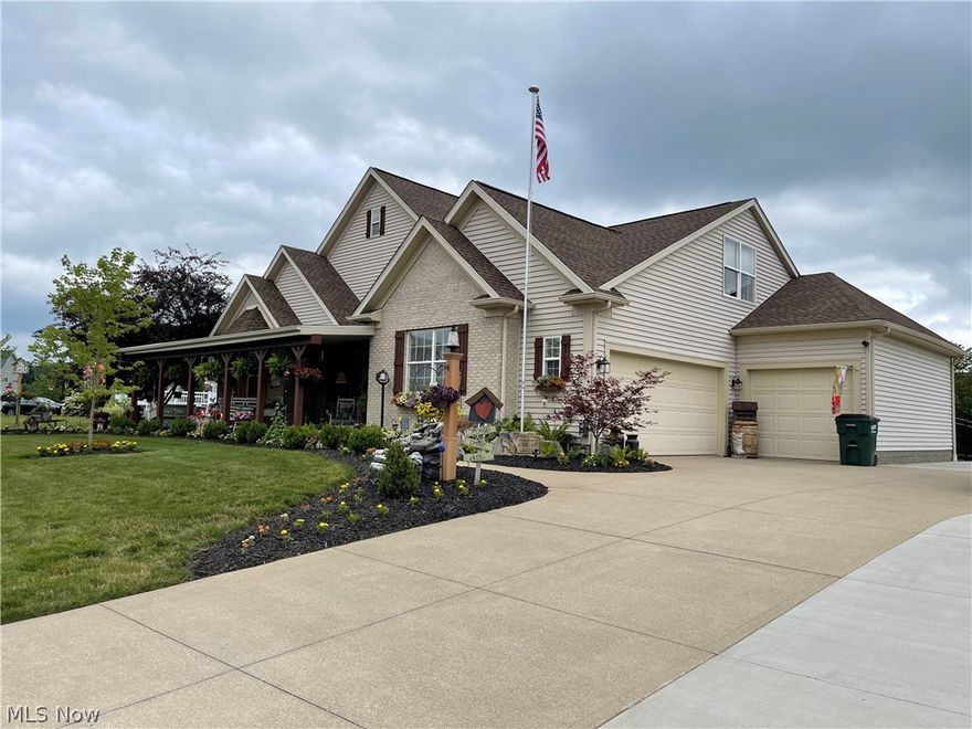 Come see this 4 bedroom Colonial home sitting on just over a 1/3 of an acre and is located in the Heritage Glen Allotment!! Talk about Curb appeal! Walking up to this home you will notice beautiful landscaping leading to a front porch that is just perfect for friends and family to gather and spend some quality time. Walking into the Foyer you notice hardwood floors. You can then go int the formal dining room or the great room. The Great room is very inviting with high ceilings, plenty of natural light, a fireplace, and is completely open to the kitchen. The kitchen boasts an island, dinette area, and glass doors that leads into the sunroom. This room is perfect for morning coffee or just a place to relax anytime of the day or year! From the Sunroom you have access to a large deck and a completely fenced in back yard that will be perfect for any outdoor entertaining needs!  The first floor master is complete with a large walk in closet and bathroom. The bathroom has his & hers vanities,