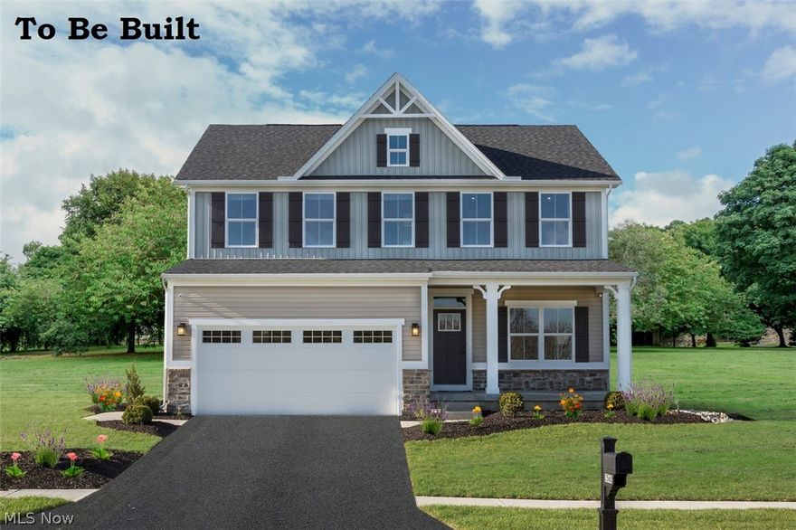 This home is located in the premier new construction community in Olmsted Township with access to a community pool, playground, and clubhouse! With an open floor plan, over-sized kitchen island, luxury vinyl plank flooring, stainless steel appliances, and 42’ cabinetry being just some of the included features, this gorgeous home will be move-in ready with no renovation necessary. Choose 4 bedrooms, or change one into a cozy loft. The owner’s suite features an enormous walk-in closet, walk-in shower and double-bowl vanities. Finish the basement for more entertaining or living space. A comprehensive warranty package and the energy efficient build will give you peace of mind and save up to 30% on monthly energy costs! Call today to schedule your personalized appointment. To-Be-Built. Photos are for illustration purposes only.