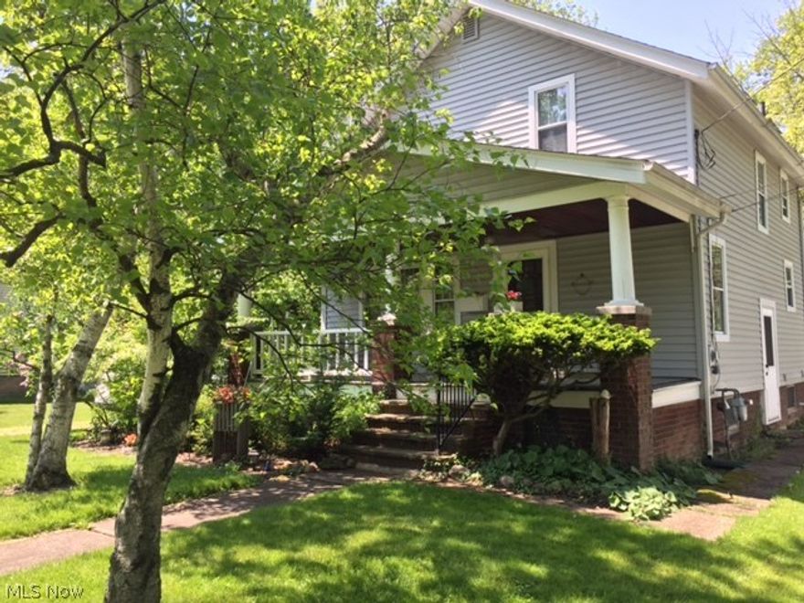 Pristine 1922 colonial with all the charm. Hardwood floors. Original built in leaded glass cabinets in dining room. Built in's living room/family room addition with fireplace. Front and back porch. 2 full baths. 2 parcels together 50X598 and 50X599 = 100ft. front 599ft. depth. Large kitchen and more backs to Plum Creek. Don't miss this beauty.