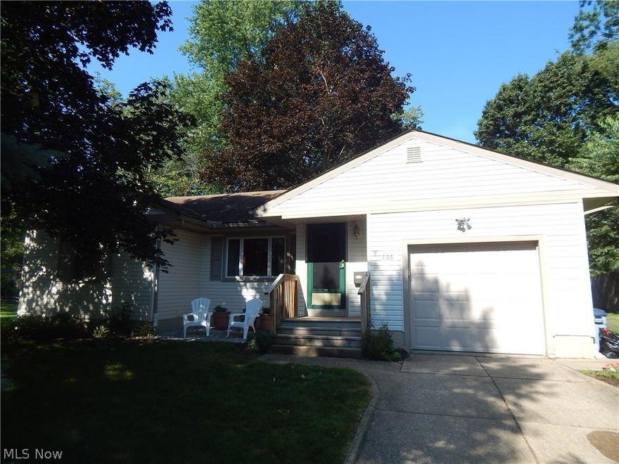 Be your own decorator! Wonderful opportunity to decorate and enjoy the beautiful oversized addition. Nice family room overlooking deep rear yard. Newer kitchen is approx. 10 years old.  Gas fireplace in living room, three generous bedrooms on first floor. The second bath is in the partial finished lower level. Location Location, near schools, parks, and highway.  City water inside, well water outside. Great yard for wonderful garden.