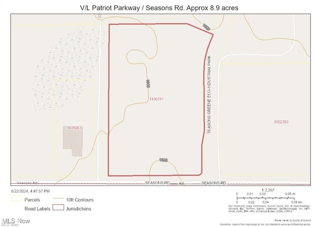 V/L 3 (Approx 8.95 Acres) Patriot Parkway