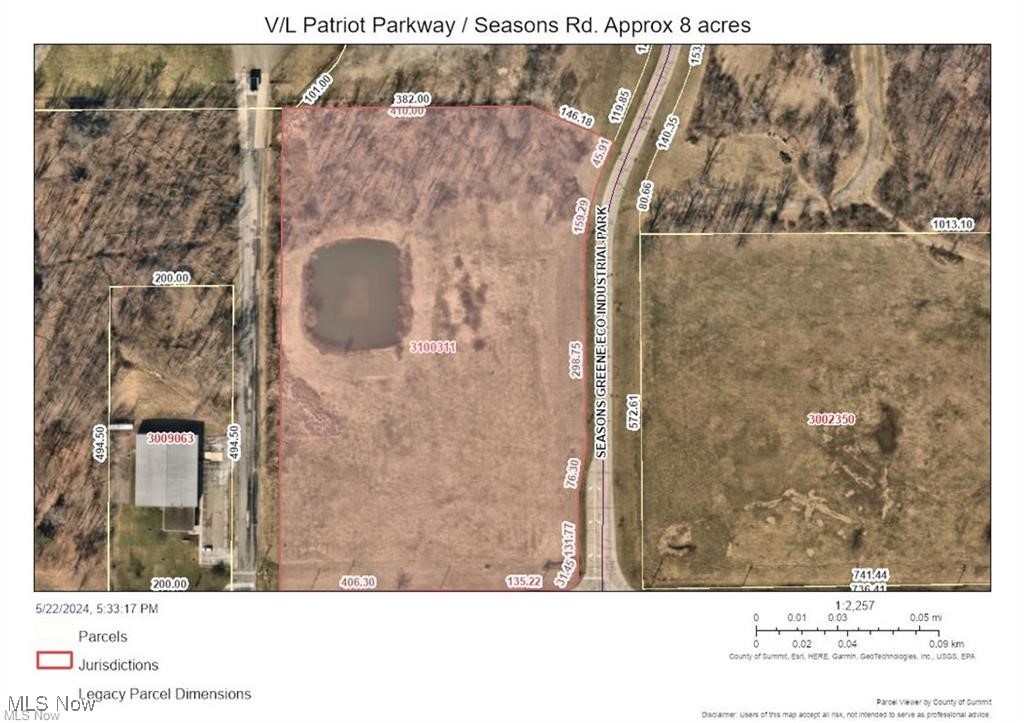 V/L 3 (Approx 8.95 Acres) Patriot Parkway
