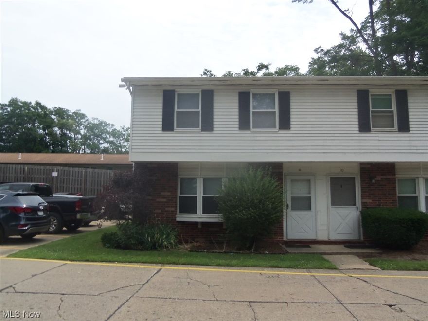 Desirable End Unit Condo! 3 bedrooms, 1.5 baths. This freshly painted condo welcomes you with a foyer and convenient coat closet. The family room with new vinyl flooring gets plenty of natural light from the large front windows. Kitchen comes with all appliances. The laundry room and half bath can be found off the hallway that leads to the back patio perfect for a quiet evening at home or enjoying company. Three good sized bedrooms with generous closet space and hardwood floors can be found upstairs along with the full bath. Great location near shopping, schools, and highway. Fantastic opportunity!