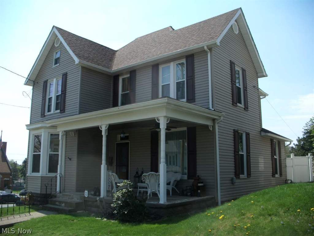 in 2011 New gas furnace, A/C heat pump,windows,gas hot water tank,remodeled bath, new carpet enclosed porch and privacy fence. In 2012 New roof and siding