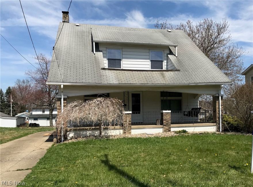 This 3 bedroom, 1 bath home has so much to offer! Granite countertops in the kitchen and bathroom, HUGE walk in granite shower, a custom fireplace and a detached two car garage. Full basement with partial bath renovation. Nestled on a quiet street in Brownlee Woods, this house won't last!