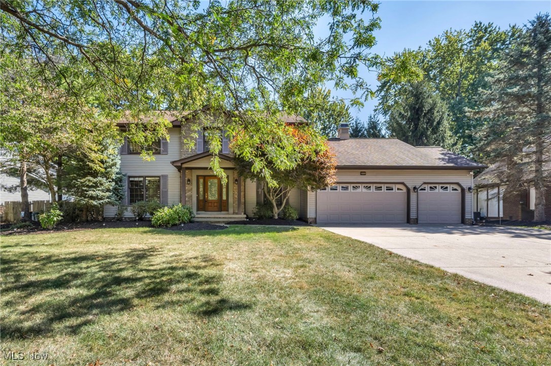 This spacious 6 bedroom, 5 full bath center hall Colonial offers a backyard oasis featuring an inground saltwater pool, hot tub, deck, patio, and screened-in porch, perfect for entertaining or relaxing at home. A two-story foyer welcomes you into this home where thoughtful spaces and classic design set the tone. The large eat-in kitchen features abundant cabinetry, generous counter space, granite top island with breakfast bar and a bay window ideal for casual dining with views of the private backyard. The family room, anchored by a brick-front woodburning fireplace with raised hearth, opens through sliding doors to a 16x16 screened-in porch for seamless indoor-outdoor living. A formal living room and dining room provide additional space for gatherings and celebrations. A versatile secondary living area with its own kitchen, living room with vaulted ceilings and sky lights, bedroom, laundry room, full bath and crawl space for storage provides the perfect setup for multigenerational living, an in-law suite, or private quarters for an older child. Upstairs, the primary suite includes walk-in closets and a private ensuite with double vanities, a soaking tub, and a separate shower. The lower level offers a full bath, laundry/utility room and plenty of room for storage or future finishing. Spacious 3 car attached garage. With its inviting layout and resort-style outdoor amenities, this home is ready for your personal touch and years of enjoyment. Newer Central Air (2024). INCLUDED: Microwave and dishwasher in main kitchen, refrigerator, stove and microwave in the additional living space. Conveniently located near I-90, Rt 2, shopping, restaurants and other local attractions.