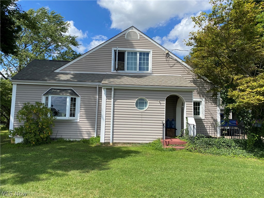 4 bedroom, 2 full bath, Bungalow in STOW!. Here is your chance to purchase a diamond in the rough. Your special touches needed. Big ticket items already done - Newer siding, roof, windows, electrical panel. Large eat in kitchen - appliances stay. Very spacious living room with bay window looking at the golf course across the street. Master bedroom on 1st floor with walk in closet and master bathroom. 2.5 car garage. Additional shed. 1/2 acre!! Washer & Dryer stay.