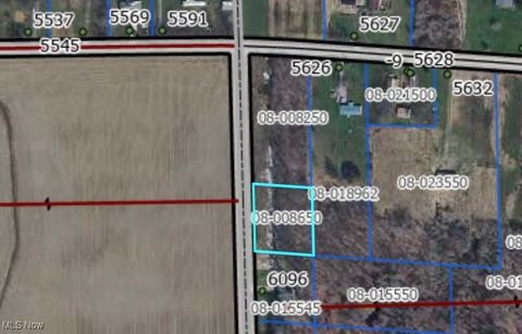 Vacant Land For Sale - Warner<br/> Kinsman, OH 44428