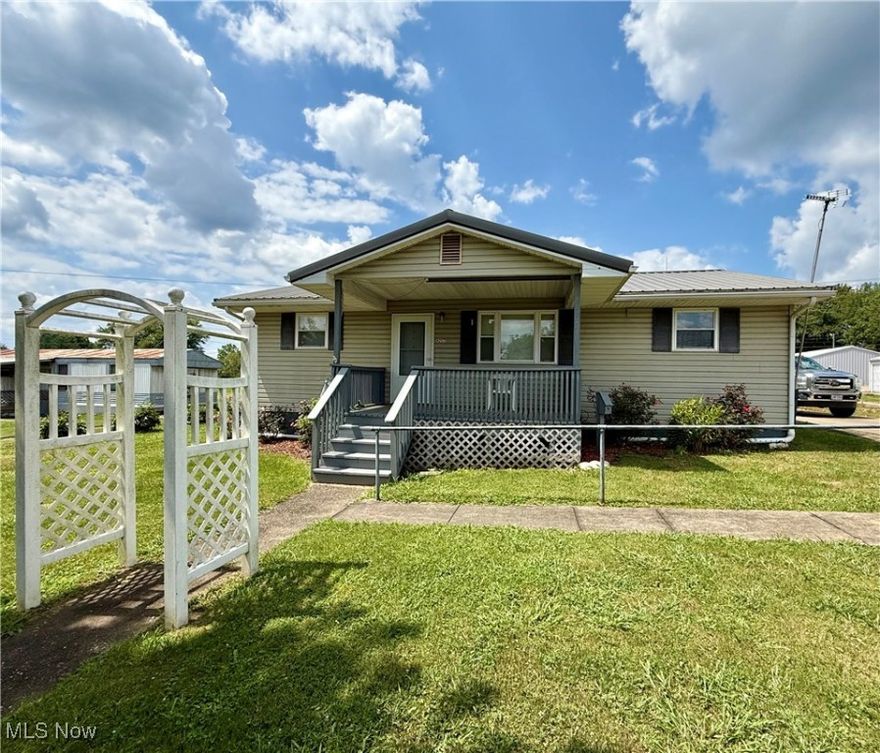You will love this single level, well maintained home the second you step inside! It has so much to offer but a few of the highlights: 3 bedrooms, large kitchen island, spacious flat backyard! The 27x25 detached garage with a 9 foot automatic door and 13 foot ceilings is perfect for literally anything you'd want to use it for; storage, parking vehicles, workshop, etc. Located in the cutest little town of Tuppers Plains just 15 minutes from Belpre, 20 minutes from Parkersburg, and 20 minutes from Athens, it is a must see!