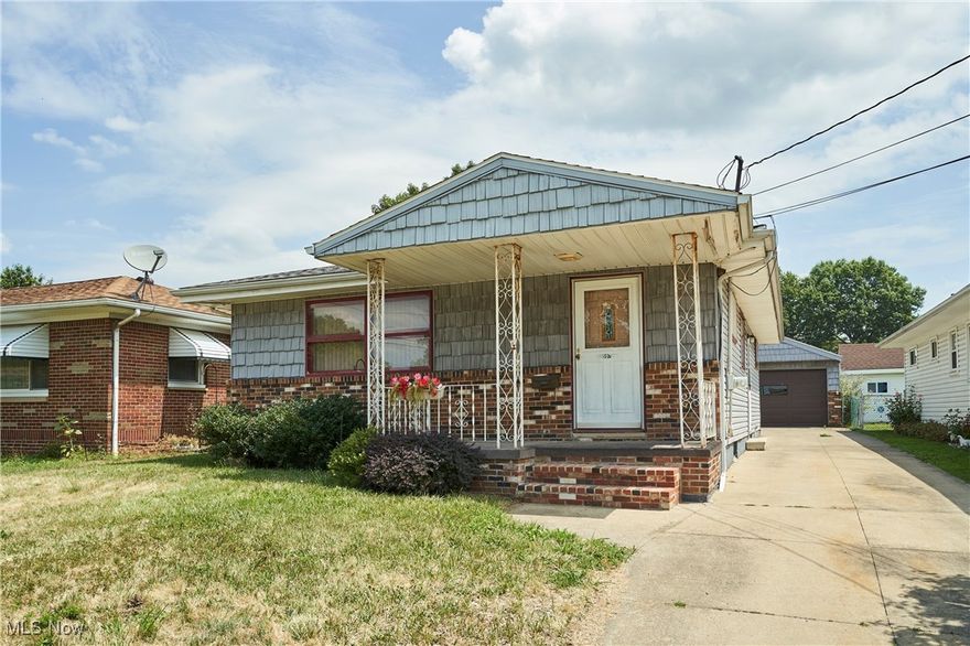 Darling ranch home with a 2.5-car heated garage for all your tools, crafts or cars, ready for the winter months.  This home features an open living room/dining room plan, with open access from the kitchen to the dining room. Three bedrooms are on the first floor with hardwood floors and large closets. There are two linen closets and a storage closet in the hallway to make organization effortless. The semi-finished basement features two rooms, making it suitable for a variety of uses. Large laundry room that can also be utilized as a workshop. The second full bath is located on the Lower level.. This house is ready for you to make it your own. Updated electrical panel and waterproofed basement with transferable warranty.