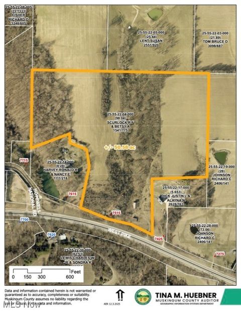 Vacant Land For Sale - 7515 West Pike Highway<br/> Hopewell, OH 43701