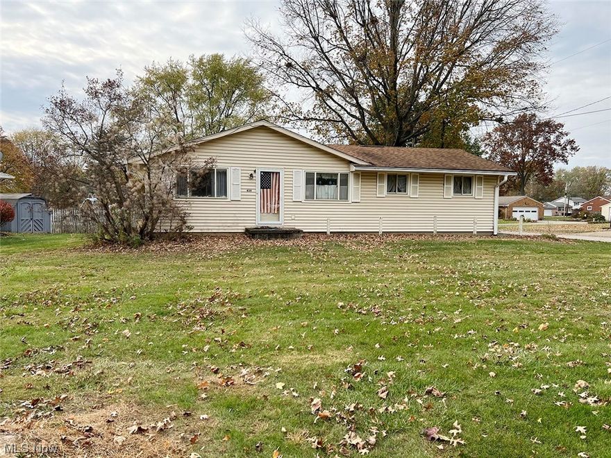Good ranch home in North Canton on a corner lot. Three bedrooms and 2.5 baths with 1,352 sq ft of living space and an attached 2-car garage. The home is in need of some fixing up and updating and is being sold as-is with misc contents to transfer.