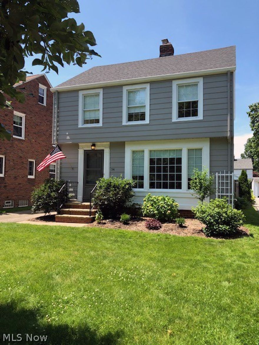 Welcome Home! This wonderful completely remodeled home features high quality cabinets and
flooring, 3 bedrooms and 1.5 baths, just 7 houses from Lake Erie! 

The open, light filled kitchen has Martha Stewart cabinets and an oversized opening into the
dining room. New, high quality, Cor Tech flooring throughout the house. All appliances stay.
There is a new half bath on the main level. The living room features a wood burning fireplace and
a view of lake Erie. Freshly painted indoors and out. Mud room. The Master bedroom also looks
out to Lake Erie. Large, walk up attic for storage. Spacious, nicely landscaped yard. New
AC/furnace (2019) and electrical (2018). Newer roof (2013). City of Euclid Violation Free.

If you prefer to relax outdoors, the private lake front park (450’ water frontage) is the perfect place
to kick back. It is a quiet, dead end street, eliminating through traffic. Wonderful neighborhood
with a sense of community and many planned activities. Private beach