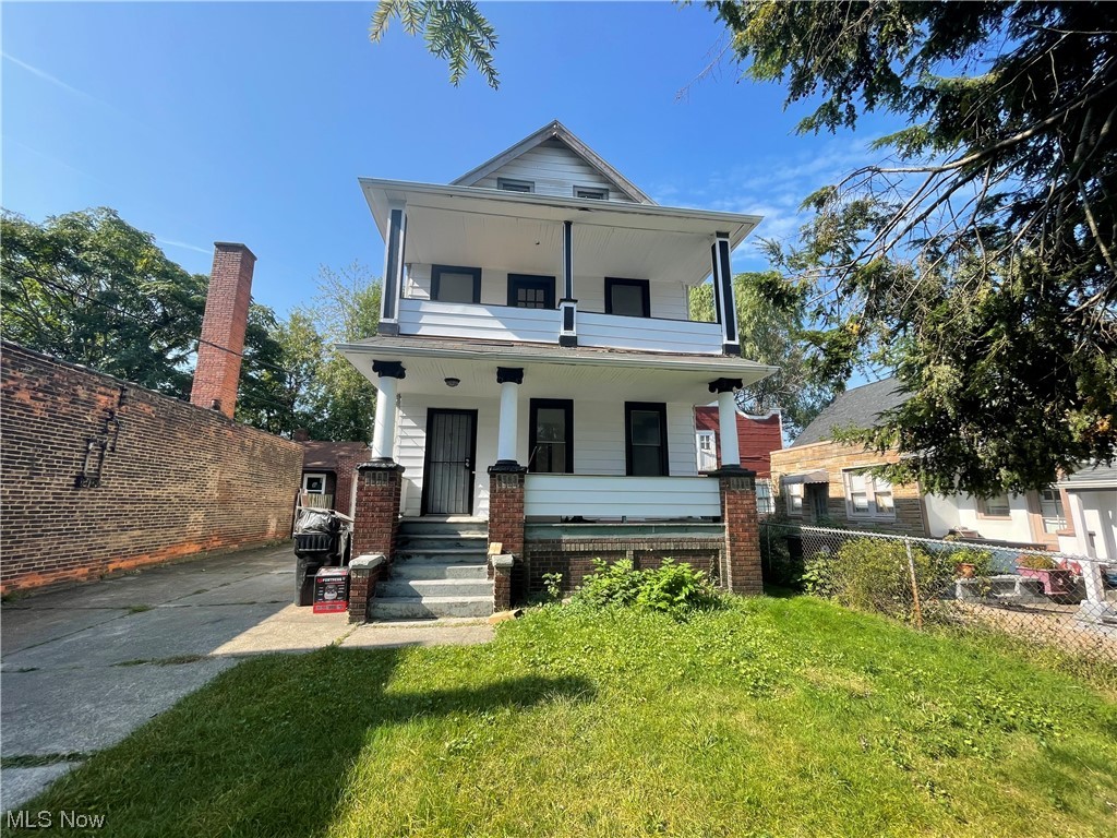 Come check out this stunningly redesigned duplex in Cleveland's Goodrich Park neighborhood! The high quality craftsmanship is evident from the moment you walk in the door. Both units have been extensively renovated - including new flooring, paint, kitchens & bathrooms, windows where needed, mechanicals, electrical, and much more. The lower unit features 3 bedrooms and an extra space off the kitchen that can be used as a dining room. The upper level features 4 bedrooms and the attic space for extra storage! With favorable rental projections for both of these units, this is a money maker for an investor or owner occupant!
